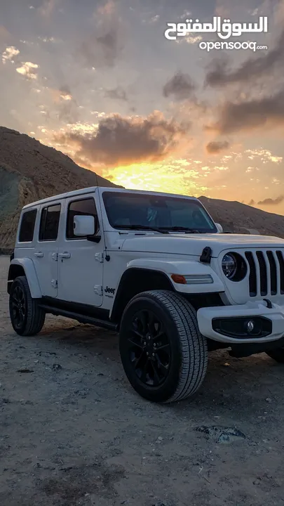 افخم اصدار جيب رانجلر بمواصفات  خاصه jeep wrangler High Altitude V6