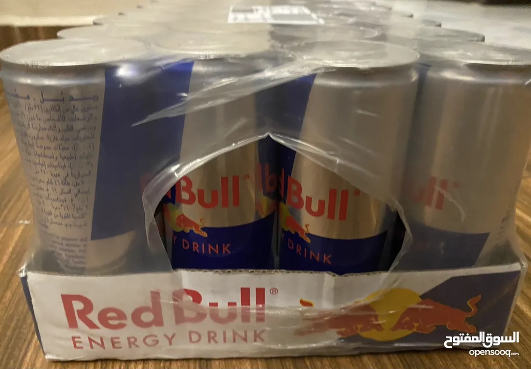 24 علبة.   Red bull ا