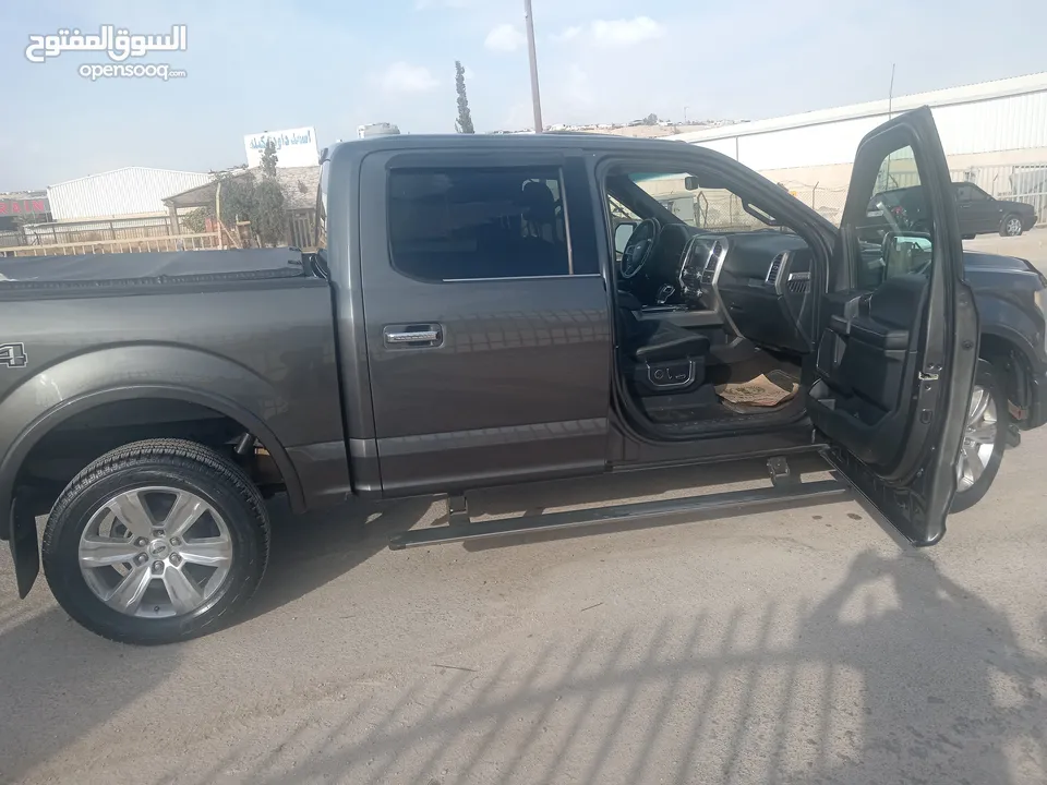 Ford F-150  Platinum   اعلى صنف جمبع أضافات قاطع مسافة 87 حسب كارفاكس وكارسير  فحص كامل 7