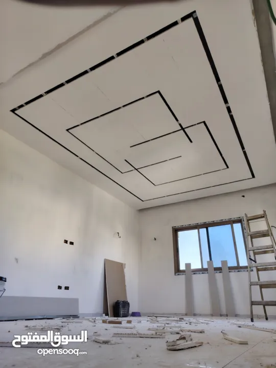 اعمال الدهان والجبصين والديكور