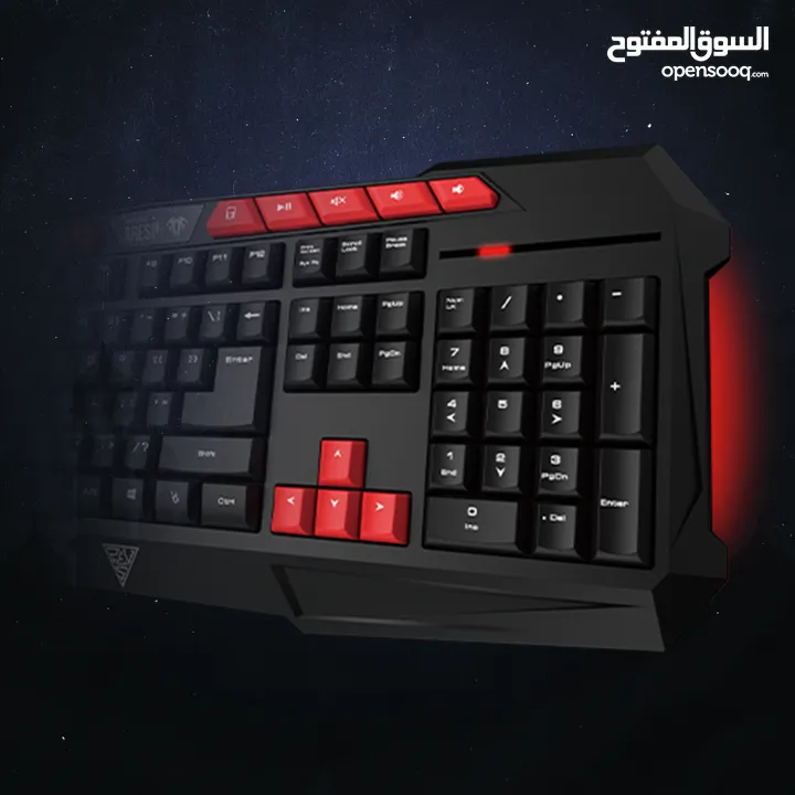 GAMDIAS V2 2 IN 1 Gaming Combo - ماوس و كيبورد جيمينج من جامدياس !