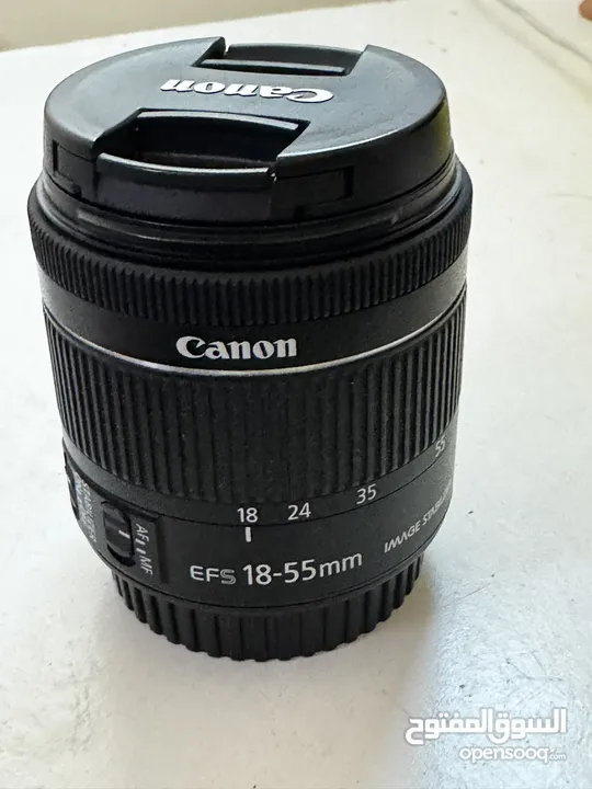 Photographer Camera Canon 800D with lenses كاميرا فوتوغرافية كانون مع العدسات