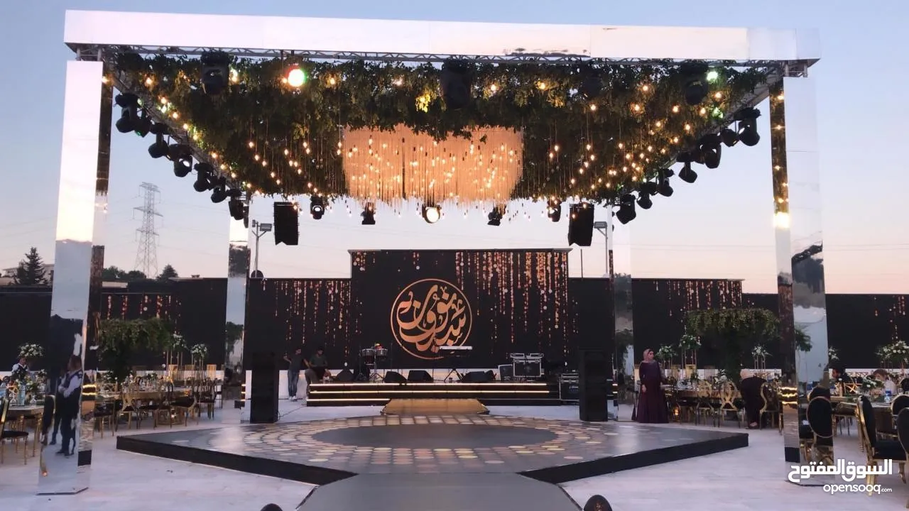 شاشات led _شاشات خلفيات حفلات _اعراس _فعاليات