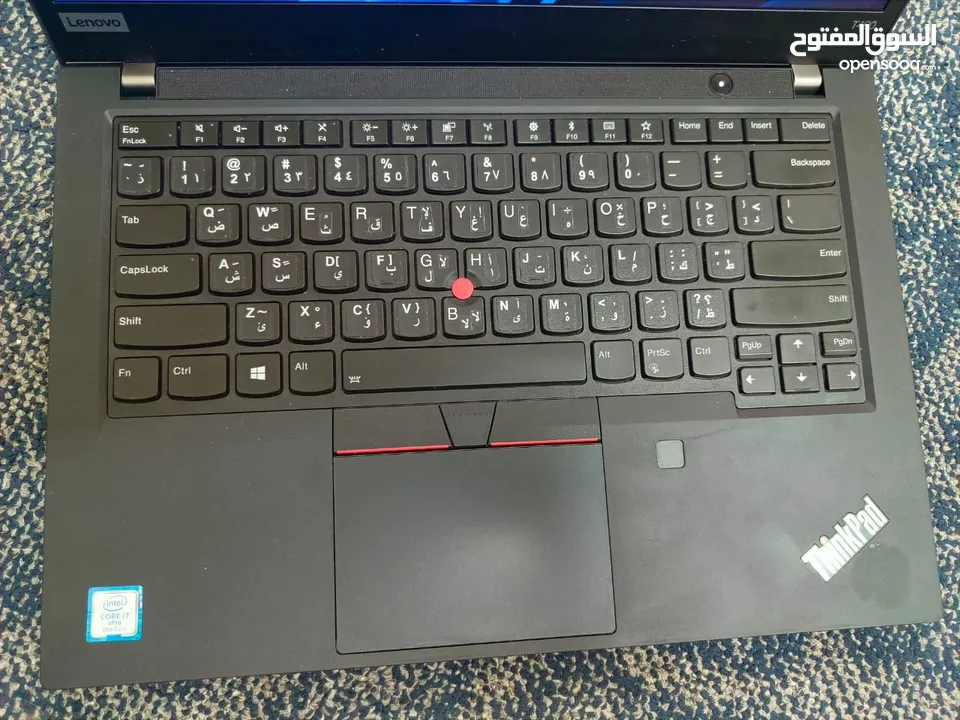 لابتوب لينوفو ثينك باد T490 / إنتل كور آي 7 الجيل 8 / الشاشة لمس  التواصل عبر الواتساب فقط