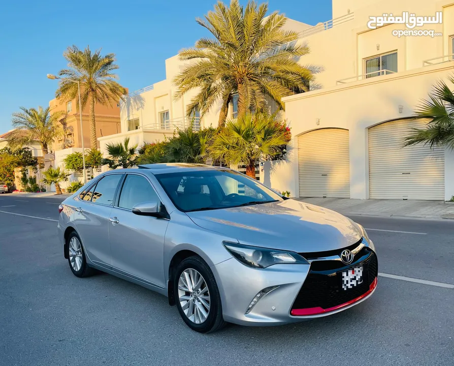 *TOYOTA CAMRY*GLX* *Bahrain Agency* Model -  2017 Km - 157k km Engine -2.4L  Color – Silver  *Passin