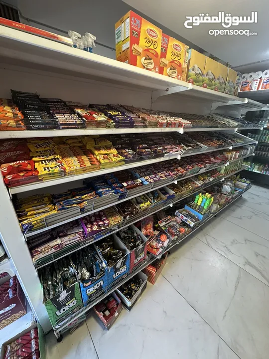 سوبرماركت بكامل معداته للبيع منطقة المصايف حي السلاميه