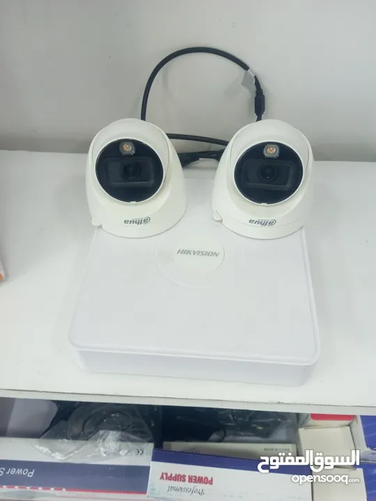 نظام كاميرتين داخلي فول كولر 5mp