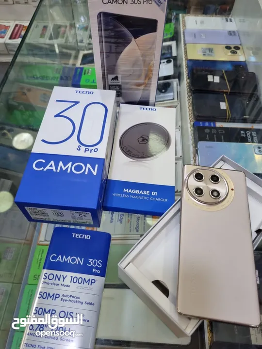 جهاز جديد بالكرتونة Kamon 30s pro رام 16 جيجا 256 مكفول سنة متوفر توصيل