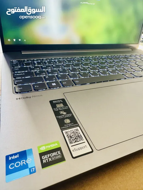 لابتوب lenovo gaming كرت 4050 وكاله ولا شخطه استخدام خفيف جدا مواصفات عاليه