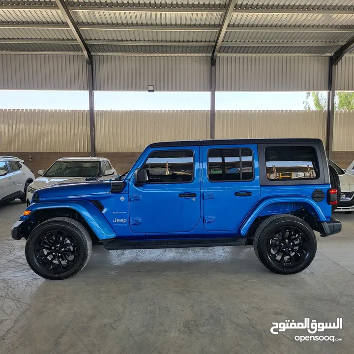 Jeep wrangler 4xe 2021 hybrid plug-in  2000c turbo charger 375 hp