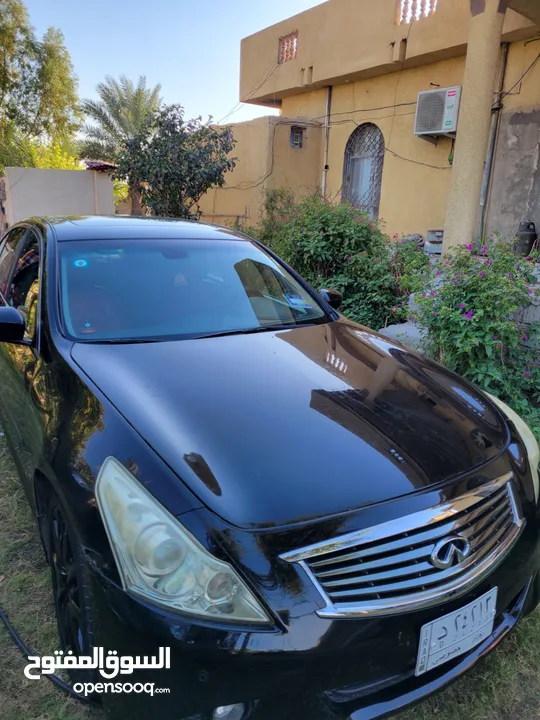 انفنتي g37xS 2009.   غاز +بانزين اضافه منضومه ع ايدي