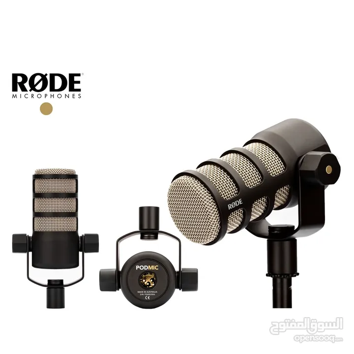 Rode Pod Mic Cardioid Dynamic Broadcast Microphone