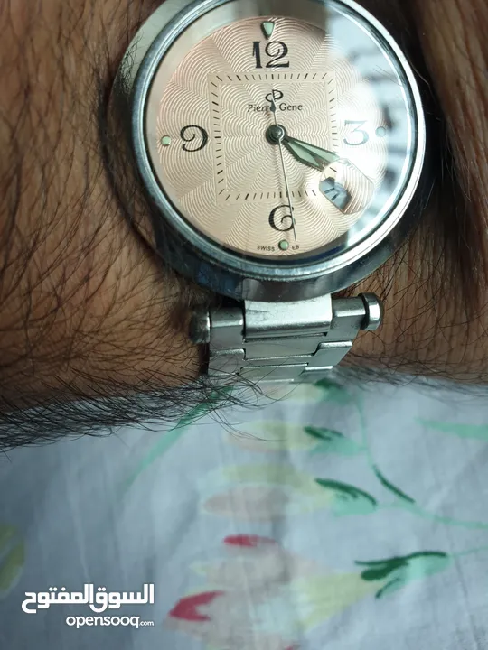 ساعة Pierre Gene سويسرية أصلية