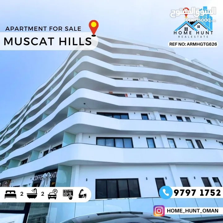 MUSCAT HILLS  SPACIOUS 2BHK WITH GOLF VIEWS AT A GREAT PRICE