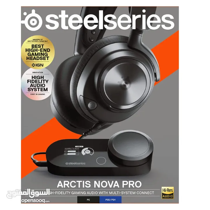 SteelSeries Arctis Nova Pro+GameDac &Arctis Pro