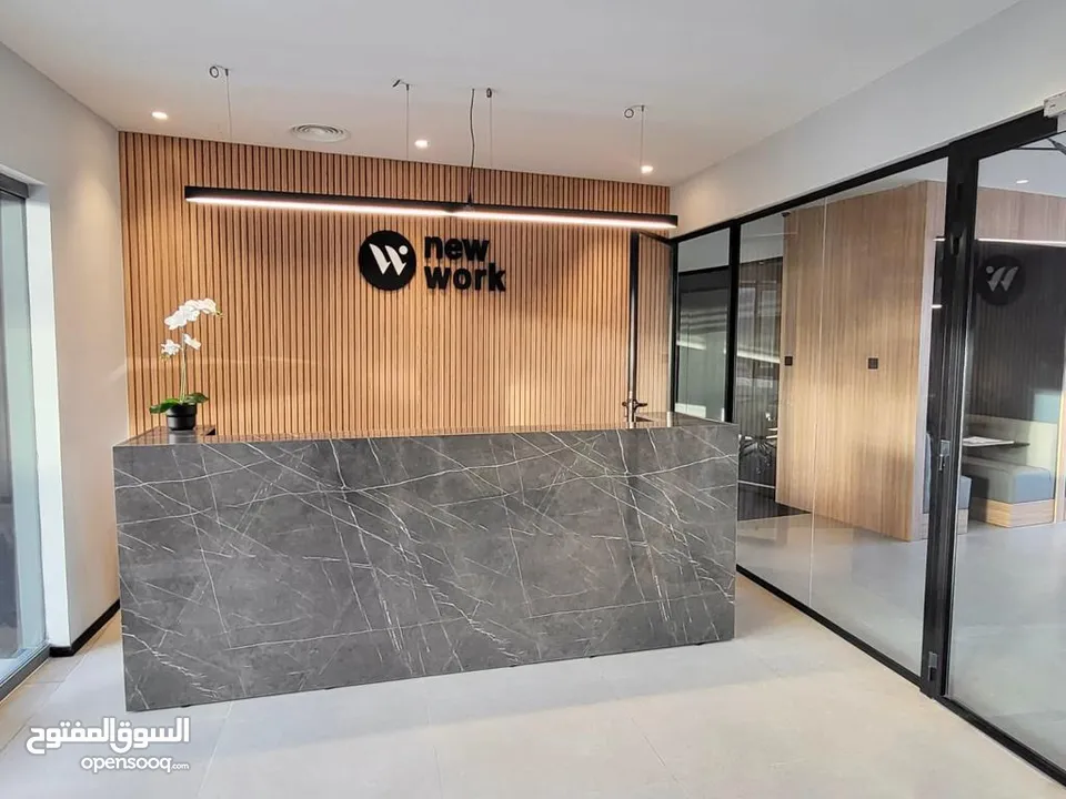 Furnished and Serviced Office Spaces at New Work Business Center - SQUare Alkhoud