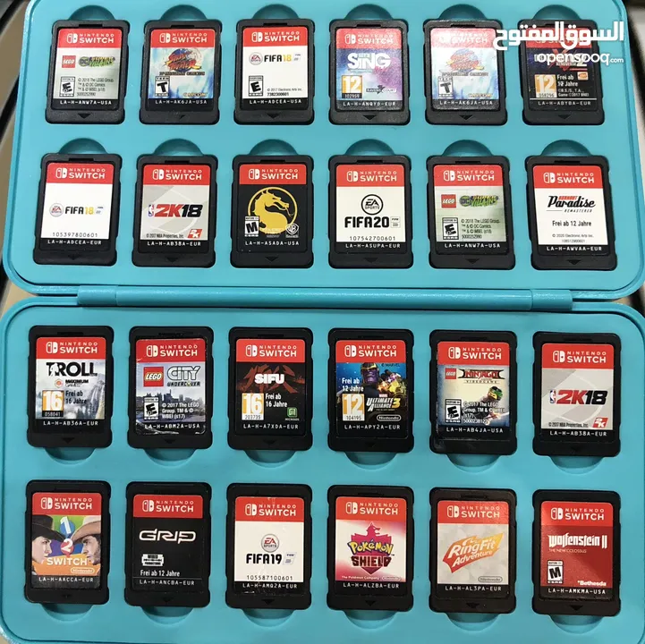 أشرطة ألعاب ننتندو سويتش - Nintendo Switch Games