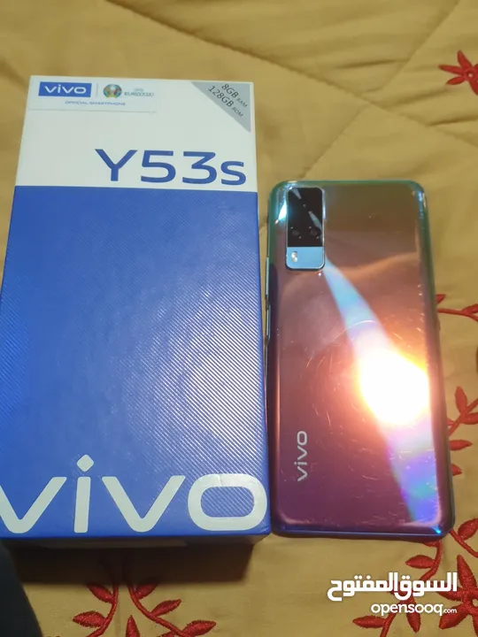 vivo Y53s in good condition only 65 rial 128GB