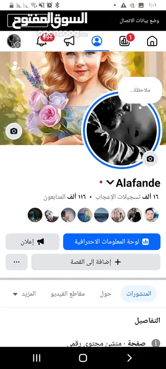 صفحات فيس بوك