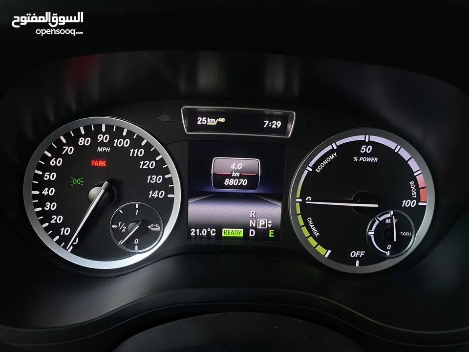 مرسيدس B class ماشيه 88 الف فقط بحاله الوكاله