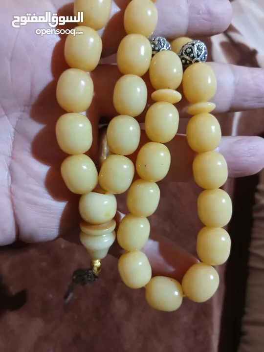 سبحه مسبحه مسباح   مسكي الماني انتيك  انتيك قديم جدا  رائحه عبق الزمان عطاب قوي