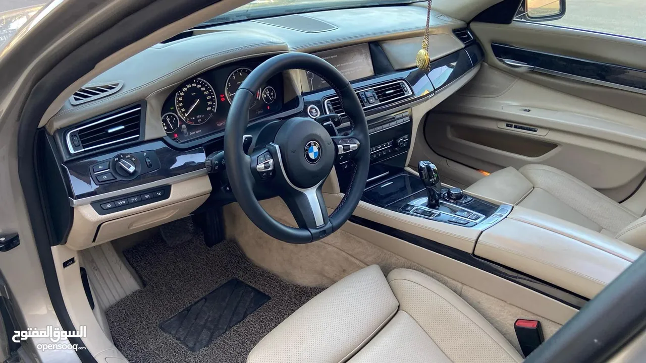 BMW 740LI  للبيع سياره فاخره ومميزه (الصور تتكلم)