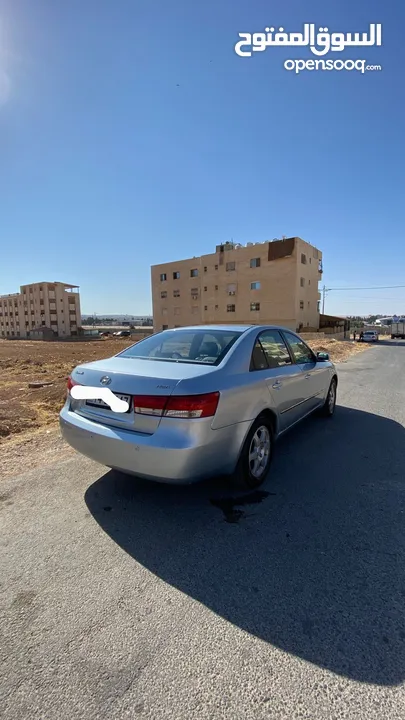سيارة هونداي سوناتا N20 موديل 2005 لون سلفر متليك للبيع  حسب الصور المرفقة