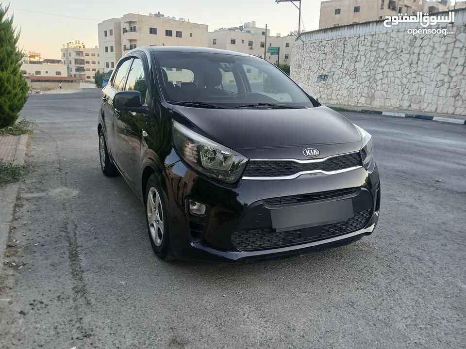 كيا بيكانتو 2019 بحالة ممتازة محرك 1250  فل كامل بدون جلد وفتحة