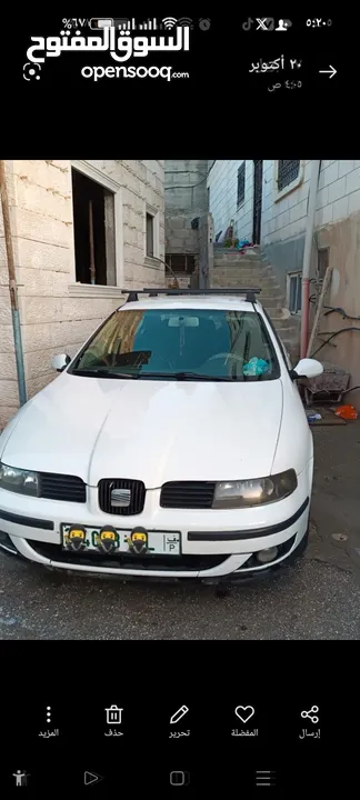 سيات توليدو اصل عمومي نظيفة ومدهونة شغل وامشي