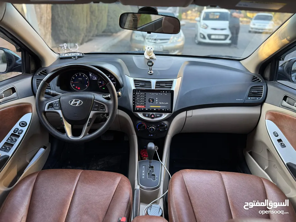 Hyundai Accent 2017 هيونداي اكسنت 2017 السعر 8300 للاستفسار [hidden information]‪  ترخيص و تأمين طوي