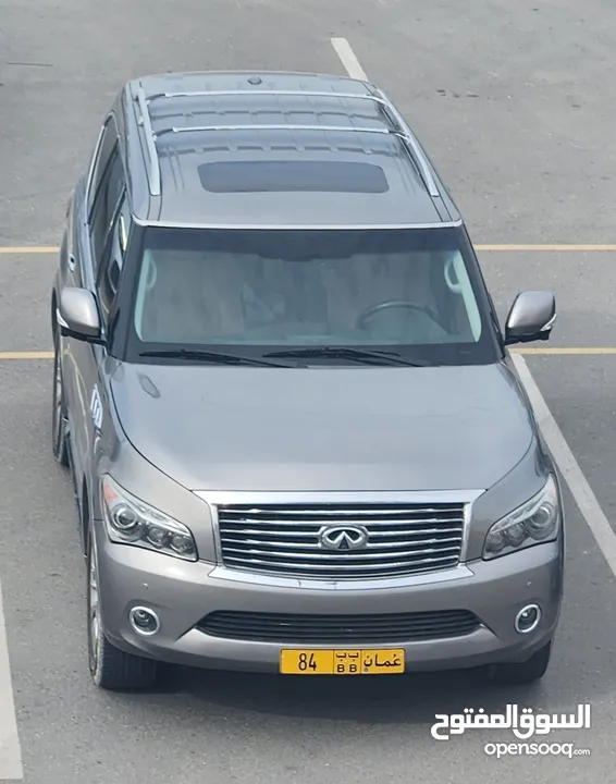 انفنتي qx56 2013  وارد أمريكا بحدث بسيط جدا