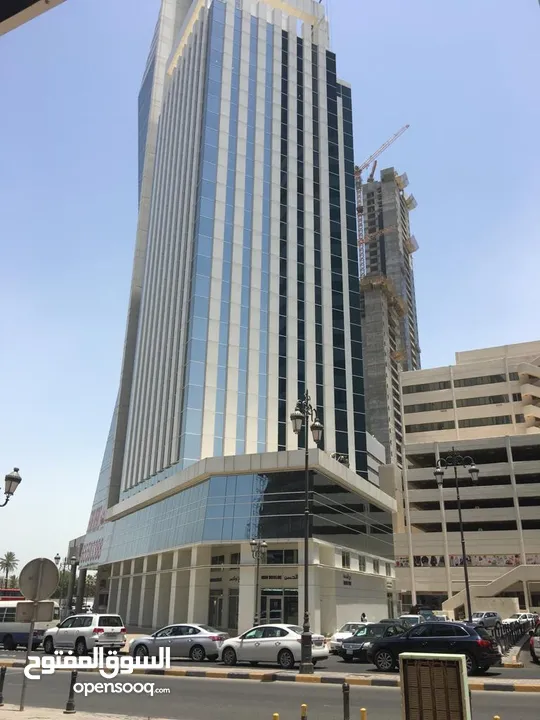 مكاتب للايجار ديكور جديد برج جديد جاهز للاستخدام فورا