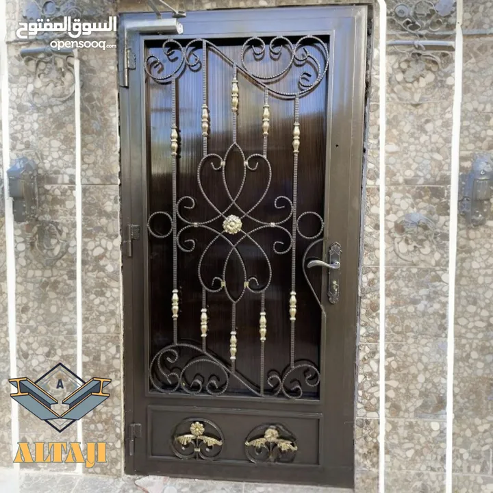 التاجي لجميع أنواع الحدادة والصيانة والدهان بأعلى جودة ومتانة لا تضاهى.