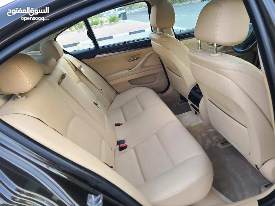 BMW 5 Series 2015, GCC Specs, Top Option, Single Owner, Accident free