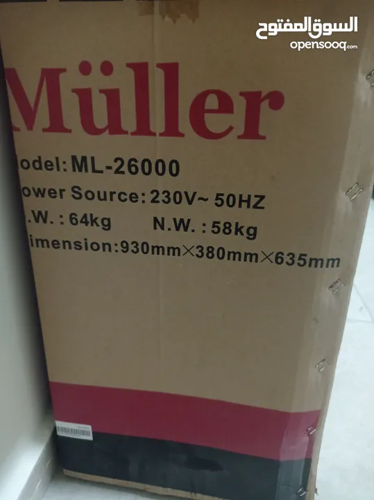 مكيف ميلر العالمية جديد كفالة لمده سنه 2.4طن inverter