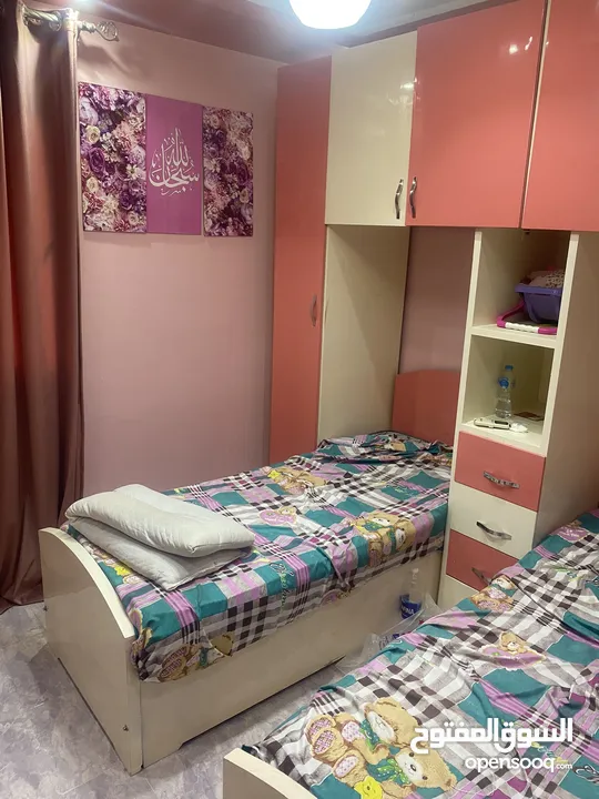 غرفه نوم اطفال للبيع : أثاث غرف نوم غرف نوم - اسّرة مستعمل : القاهرة مدينة  نصر (224127386)