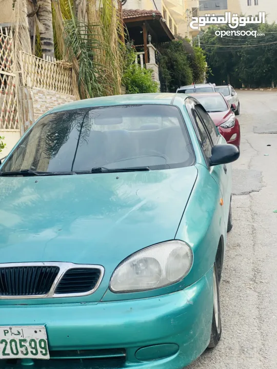 دايو لانوس 1999  اوتماتيك قانوني مرخصة و مؤمنة