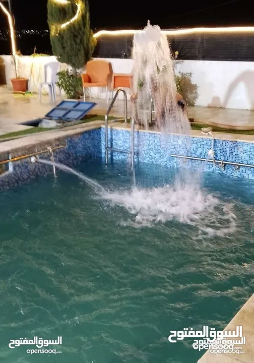 شاليه فاخر اطلالة رائعه جرش سعر مغري