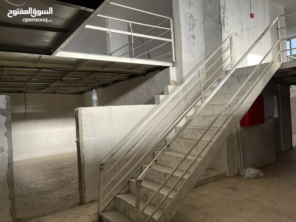 مخازن ومستودعات وأرض مصورة للإيجار بمساحات مختلفة