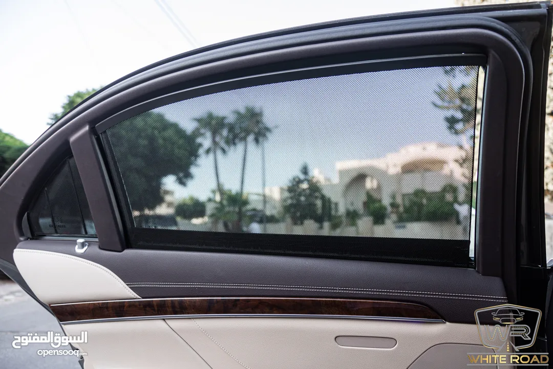 Mercedes S400 2015   السيارة وارد الشركة و قطعت مسافة 111,000 كيلو متر