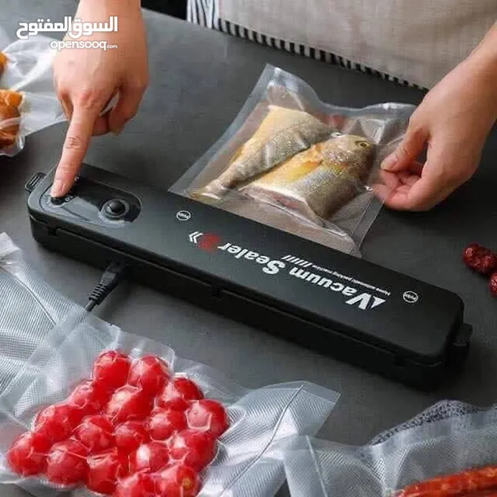 جهاز غلق وشفط الهواء من الأكياسvacum sealer