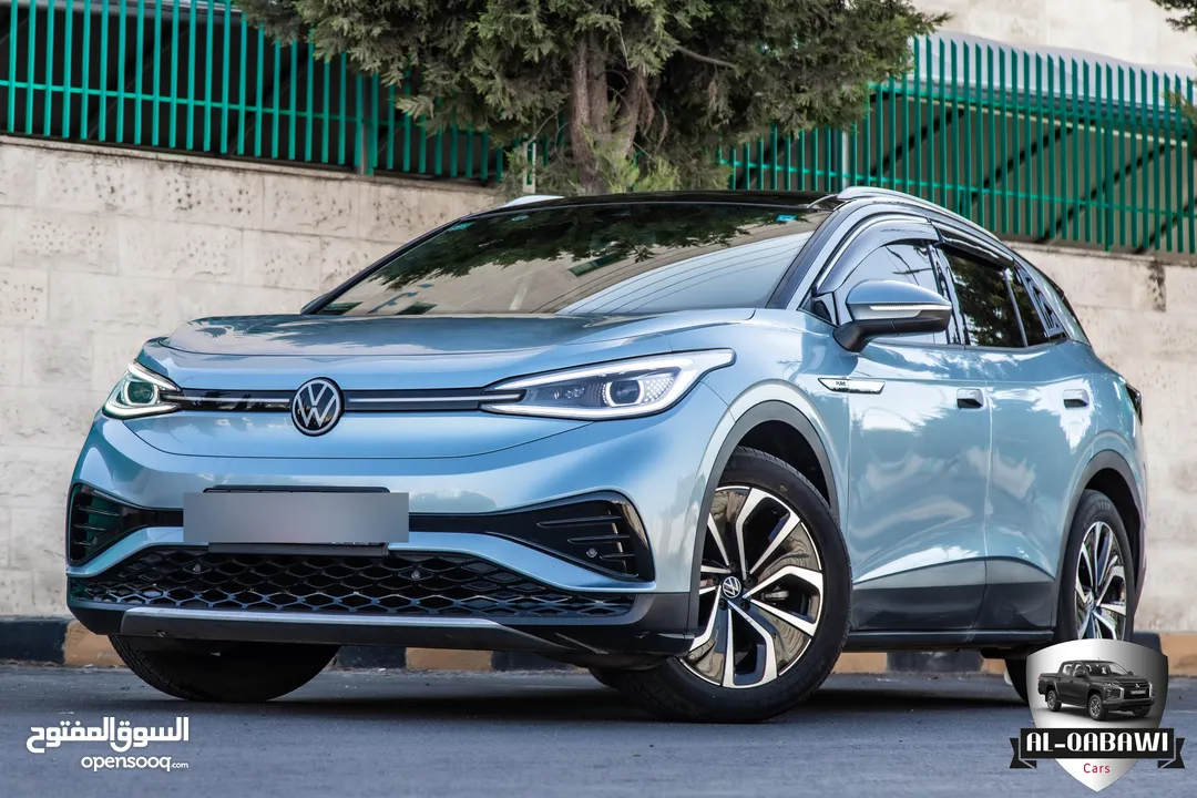 Volkswagen ID.4 X Pure 2021   السيارة بحالة ممتازة جدا و قطعت مسافة 56,000 كيلو متر