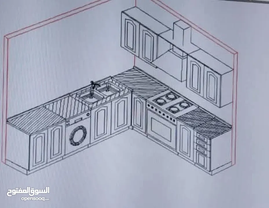 صيانة وتفصيل جميع انواع المطابخ وكافة اعمال الألمنيوم والصيانة العامة