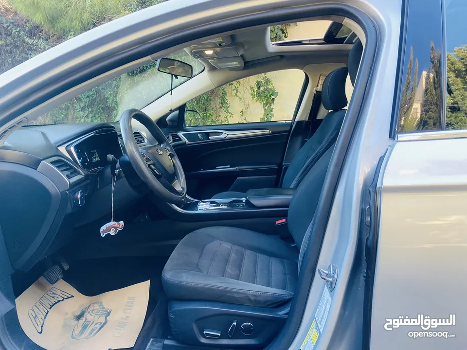 فورد فيوجن 2017 فحص كامل سياره وكاله  فتحه شاشه صغيره سياره وكاله