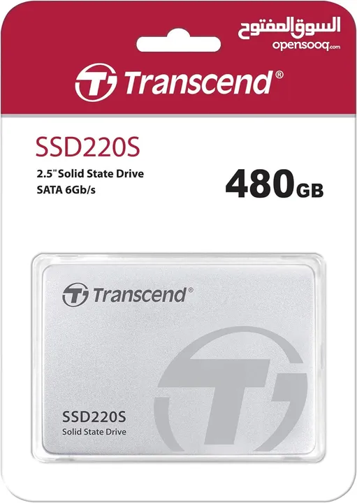 هارديسك داخلي مساحة 480 جيجا بايت  ترانسيند Trancsend Internal Hardisk 220S 480GB