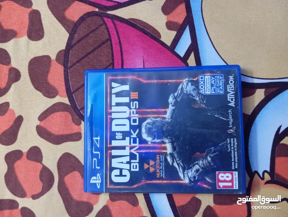 call of duty black ops 3 ps4 used  كول اوف ديوتي بلاك ابوس ثري