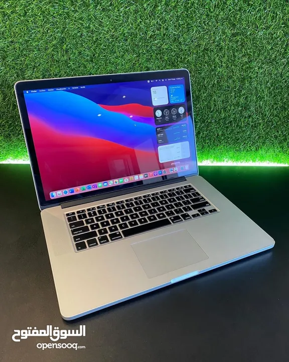 مواصفات قوية  ماك بوك برو MacBook pro model   A1398