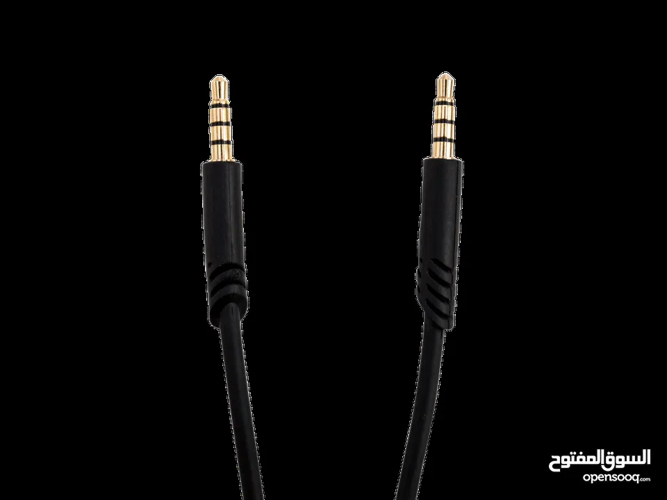 AUX- IN CABLE منفذ AUX كيبل   او اكس  1 متر  