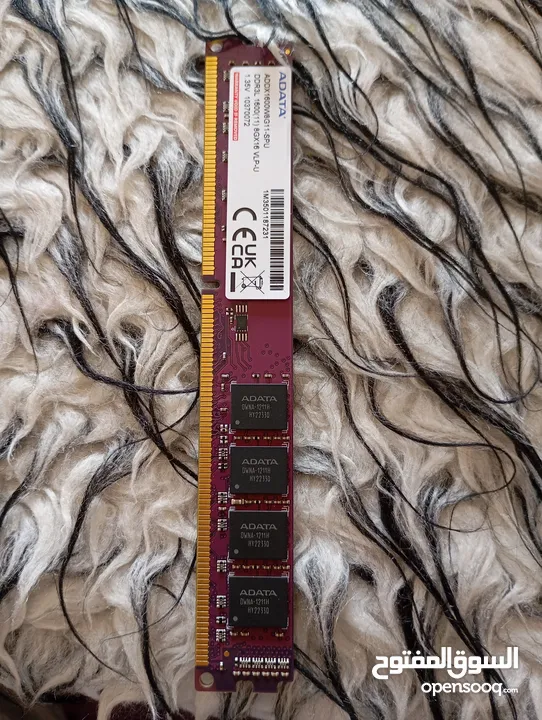 رام 8 جيجا تردد 1600Hz ddr3