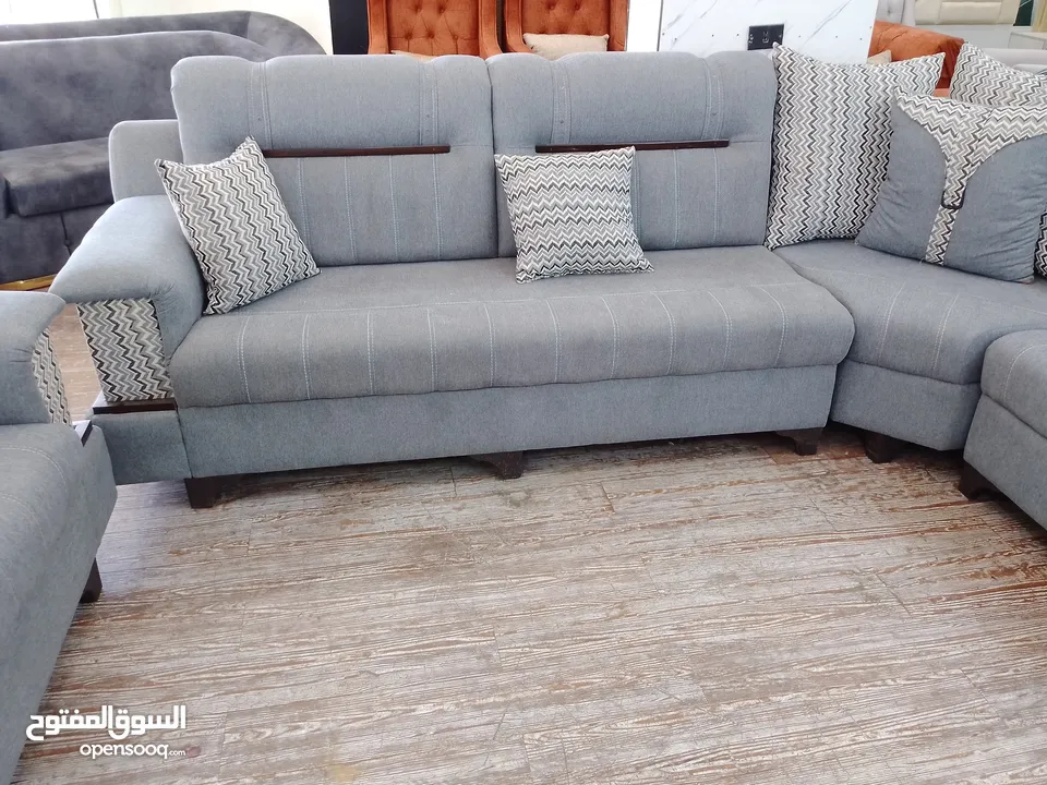 طقم كورنر اوسكار جديد مش مستعمل  مقاس 3*3+ محوزه وعلى جميع الالوان